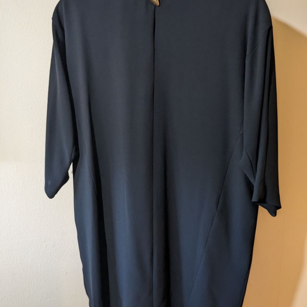 Black Dress with Gold Embellishment